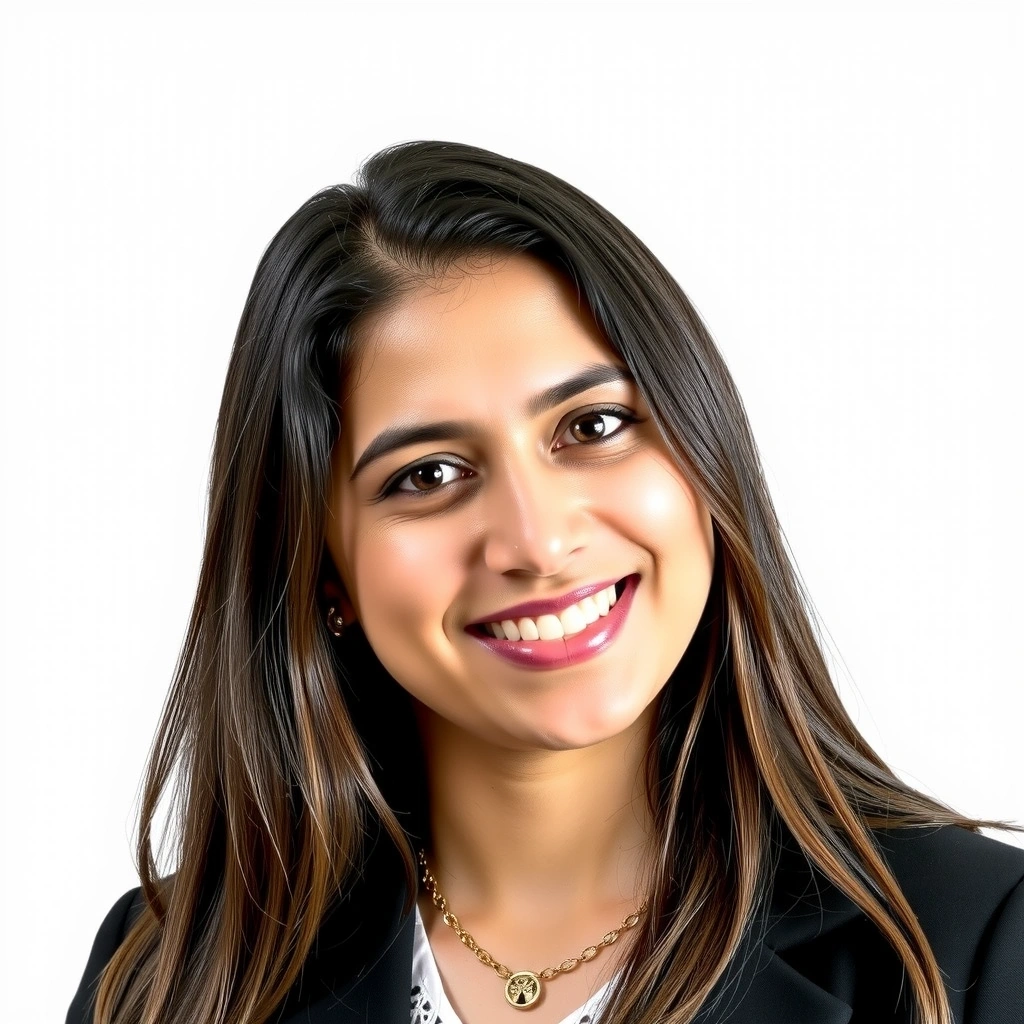 Portrait of Anya Sharma, Customer Success Manager